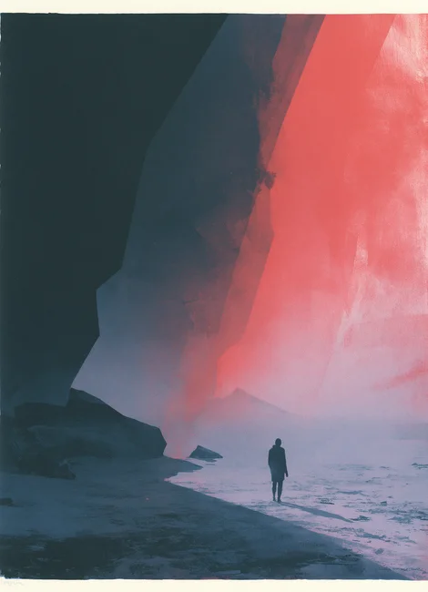 The Call risograph